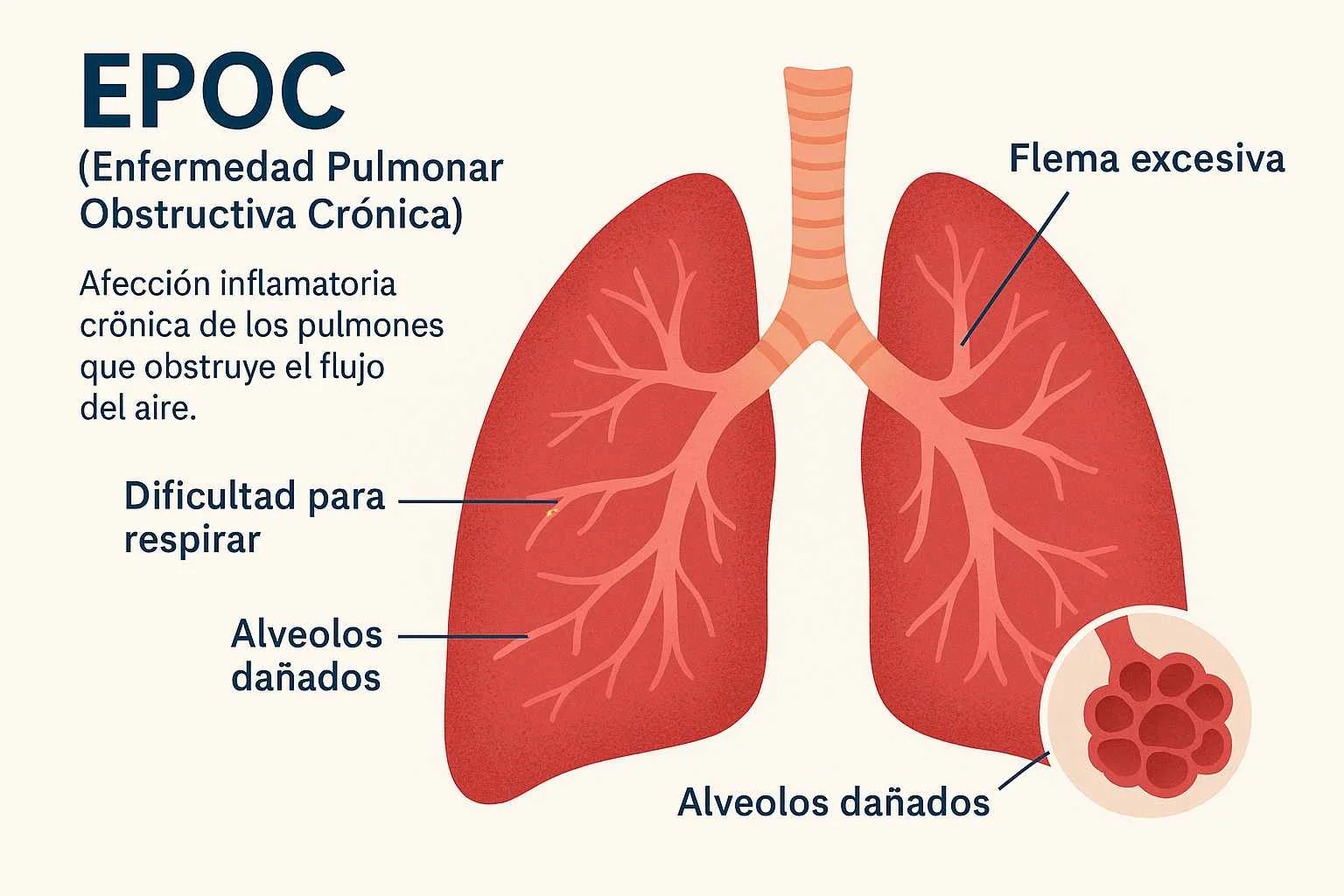 EPOC - Enfermedad Pulmonar Obstructiva Crónica