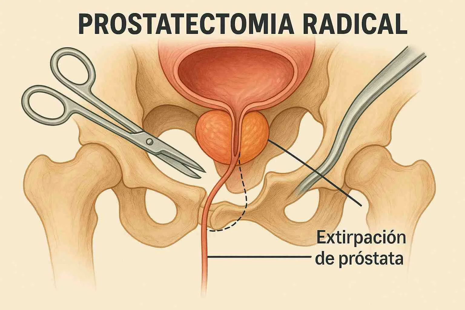 Que es la prostatectomía radical