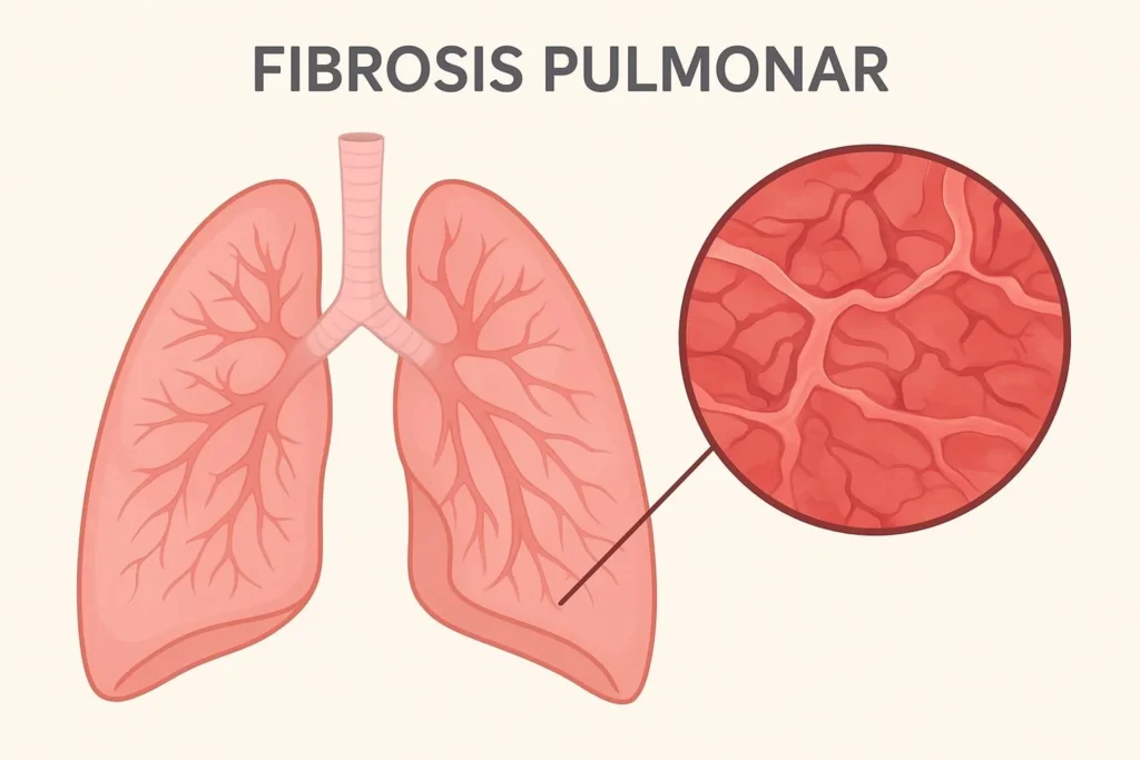 Fibrosis Pulmonar Imagen
