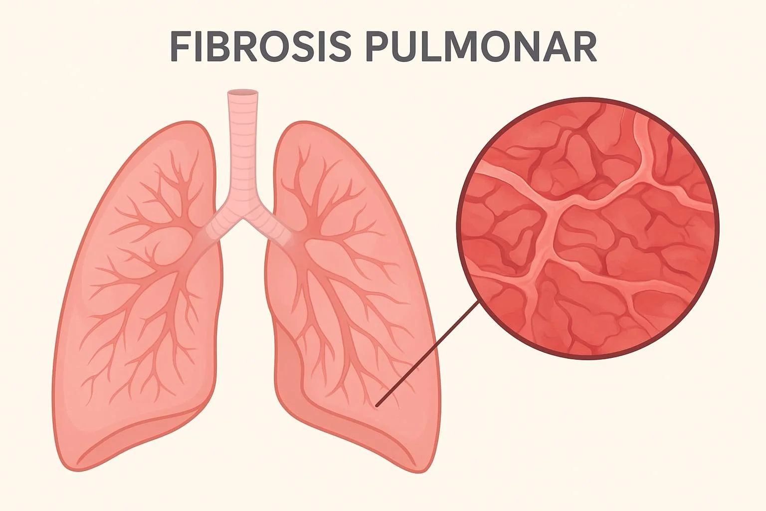 Fibrosis Pulmonar Imagen