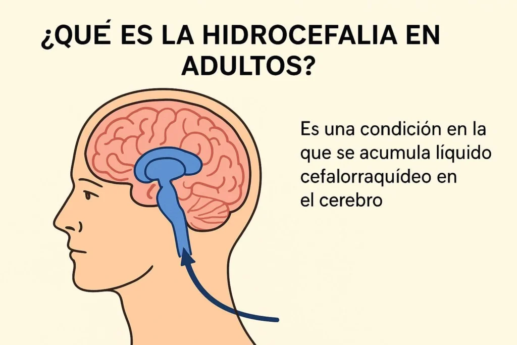 ¿Qué es la hidrocefalia en adultos?