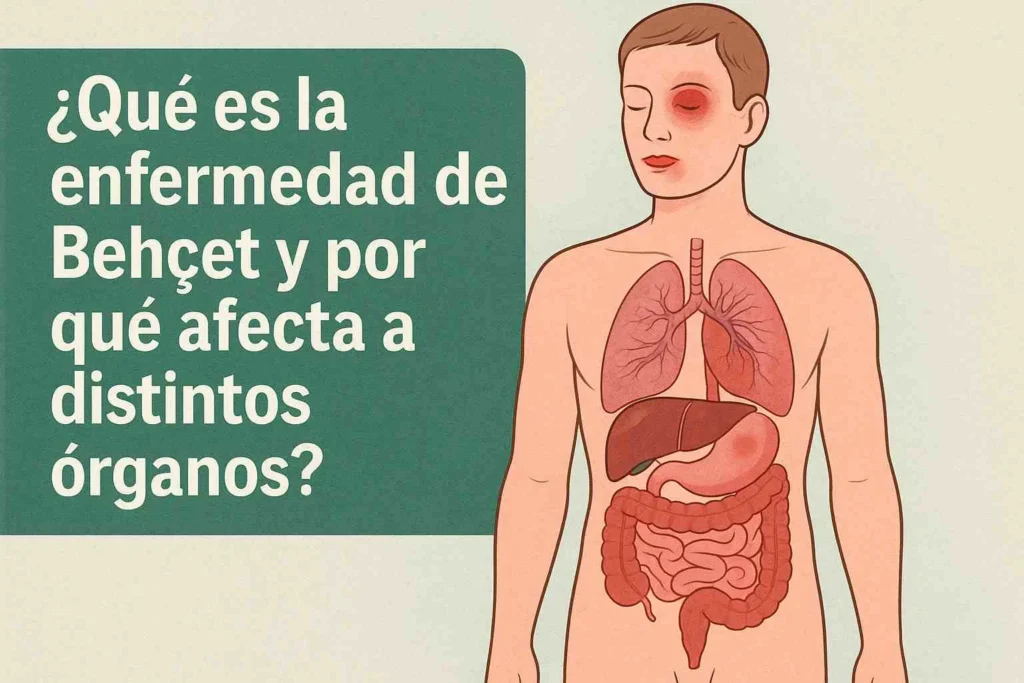 ¿Qué es la enfermedad de Behçet y por qué afecta a distintos órganos?