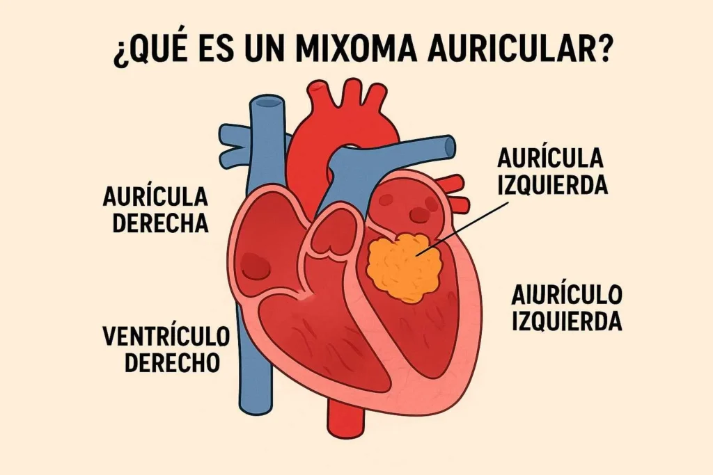 ¿Qué es un mixoma auricular?