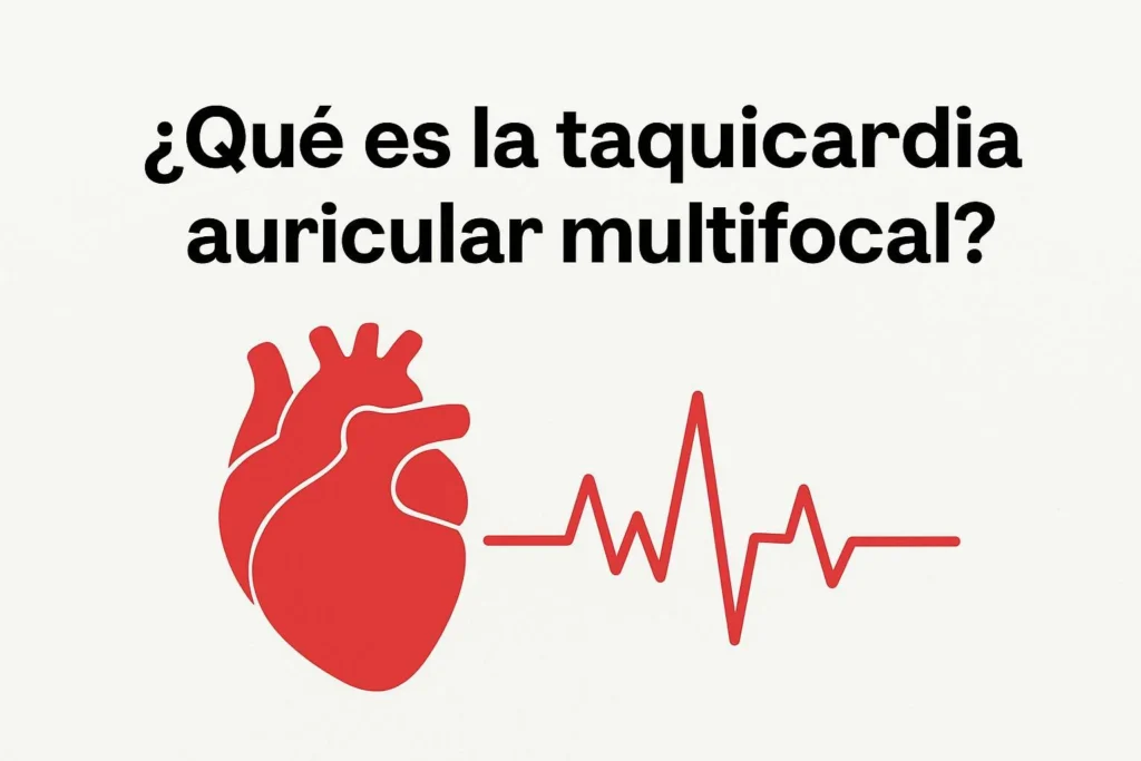 ¿Qué es la taquicardia auricular multifocal?