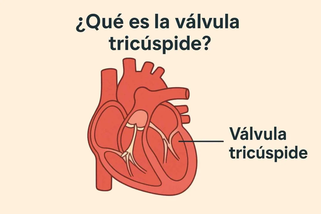 ¿Qué es la válvula tricúspide?